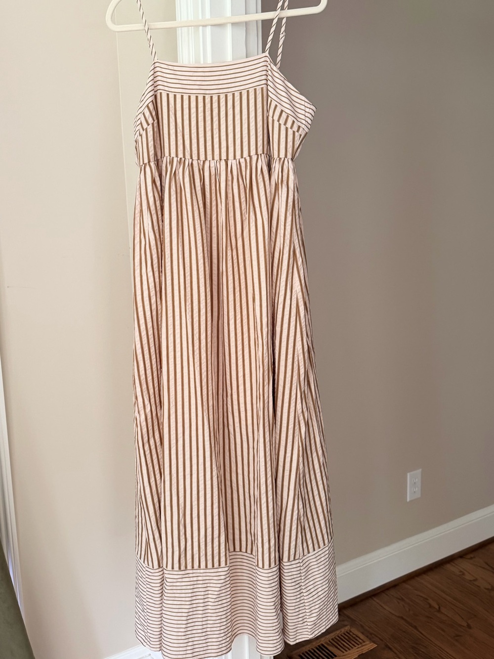 Vestibule Beige Midi Dress